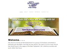 Tablet Screenshot of nblvdchurch.com
